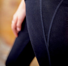 Load image into Gallery viewer, BondiEco bamboo leggings, mid waist, slimming no dig waist band. Perfect yoga, pilates leggings. Super soft and comfortable